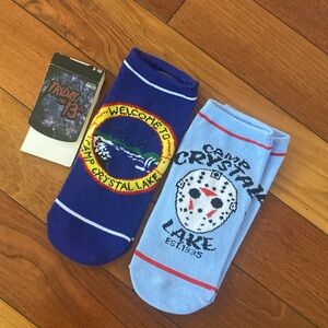 Friday The 13th Socks size 5-9 Women's Horror Halloween
